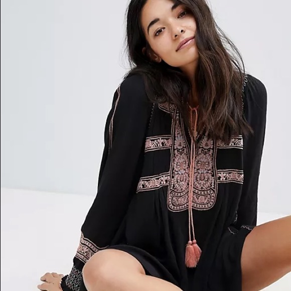 HP⭐️FREE PEOPLE Wind Willow Dress NWT Size Small - Picture 2 of 11